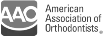 American Association of Orthodontists Black white Logo